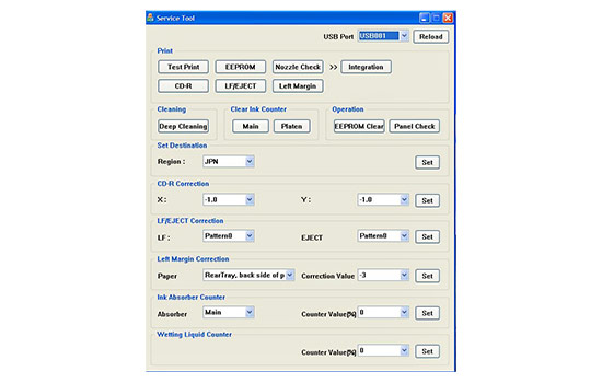 Service Tool V1074 Free Download